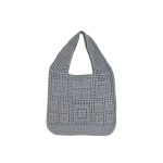 All-matching Solid Color Knitted Shoulder Bag - Image 7