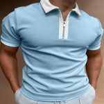 Men's Polo Shirt Men Solid Polo Shirts Brand Men Short-Sleeved Shirt Summer Shirt Man Clothing - Image 4