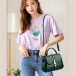 Women's Shoulder Bag Soft Leather Portable Messenger Bag - Image 9