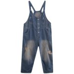 The New Loose Look Thin Jean Suspenders Women - Image 5
