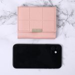 Women's Short Three Fold Multiple Card Slots Large Capacity Zipper Coin Purse - Image 9