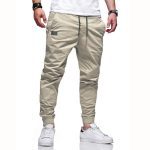 Youth Fashion Casual Tether Loose Cargo Ankle Banded Pants - Image 7