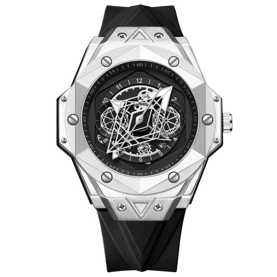 New Creative Fashion Men's Waterproof Silicone Quartz Watch - Image 3