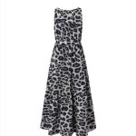 Sleeveless Belt Irregular Cake Maxi Dress - Image 5