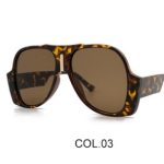Retro Avant-garde Men And Women Fashion Big Frame Sunglasses - Image 4