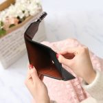 Women's Short Splicing Leather Wallet - Image 9