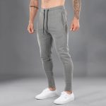 Men's Casual Sports Pants Cotton Skinny Stretch - Image 5