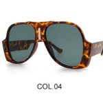 Retro Avant-garde Men And Women Fashion Big Frame Sunglasses - Image 5
