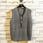 College Style V Neck Loose Fashion Sweater - Image 5