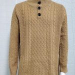 New Sweater Men's Solid Half High Neck Slim Long Sleeve - Image 10