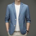 Men's Fashionable Lightweight Business Blazer - Image 3