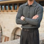 Men's Thickened Warm Base Sweater With Lapel - Image 5