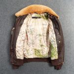 Men's Genuine Leather G1 First Layer Leather Motorcycle Jacket - Image 5