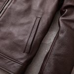 Casual Dark Brown Business Men's Lapel Plus Size Jacket - Image 9