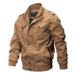 Plus Size Bomber Military Jacket Men Autumn Winter Outwear Casual Cotton Washed Coats Army Flight Tactical Jacket Male 5XL 6XL - Image 6