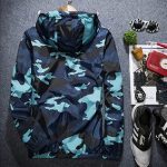 Covrlge Men Jacket Fashion 2021 Spring Men Brand Camouflage Jackets Casual Mens Coat Men's Hooded Luminous Zipper Coats MWJ011 - Image 2