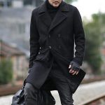 Classic woolen coat trench coat - Image 4