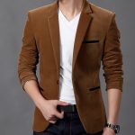 British Style Casual Slim Fit Blazer