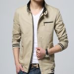 Brand New Spring Autumn Men Casual Jacket Coat Men's Fashion Washed Pure Cotton Brand-Clothing Jackets Male Coats