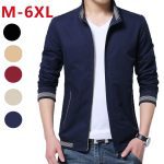 Brand New Spring Autumn Men Casual Jacket Coat Men's Fashion Washed Pure Cotton Brand-Clothing Jackets Male Coats - Image 2