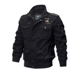 Plus Size Bomber Military Jacket Men Autumn Winter Outwear Casual Cotton Washed Coats Army Flight Tactical Jacket Male 5XL 6XL