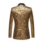 The Stephan Two Piece Slim Fit Blazer Suit Jacket - Image 3