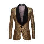 The Stephan Two Piece Slim Fit Blazer Suit Jacket - Image 4