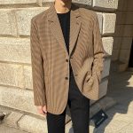 Mrcyc Spring New Korean Youth Plaid Blazer Trend Handsome Casual Suit Men'S Coat - Image 4