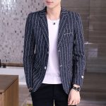 Korean Style Casual Suit Plaid Blazer - Image 2