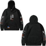 Sweater Cropped Hoodies For Men Sweatshirt Drawstring Cool - Image 5