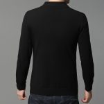 Hair Spring And Autumn Men'S T-Shirt Coat Korean Version Blazer Solid Color Cardigan Handsome Men'S Sweater - Image 4