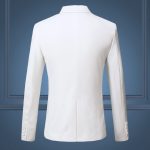 Men's one-button slimming blazer jacket - Image 4