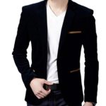 British Style Casual Slim Fit Blazer - Image 4