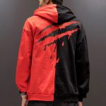 Women Patchwork Casual Hoodies Fall Winter Letter Printing Loose Pullover Men High Street Fashion Hooded Sweatshirts - Image 4