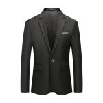 Men's one-button slimming blazer jacket - Image 6