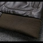 Pure First Layer Cowhide Leather Plus Cotton Flight Suit - Image 8