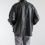 Black Chic Leather Men's Trendy Jacket Jacket - Image 3