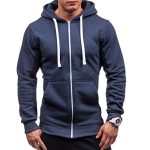 Men Black Hip Hop Mantle Hoodies - Image 6