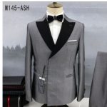 Men's Raw Edge Design High-quality Shoulder Pad Blazer - Image 3
