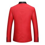 Men's Casual Single Row One Button Blazer - Image 3