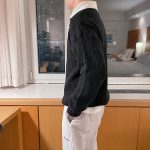 Men's Loose Half Zipper Casual Sweater Coat - Image 10