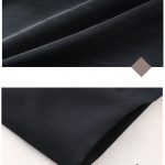 Long Single Breasted Lapel Trench Coat - Image 7