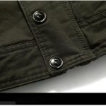 Men's Jacket Military Cargo Plus-size Casual Coat - Image 5