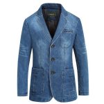 Denim wash blazer - Image 3