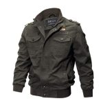 Plus Size Bomber Military Jacket Men Autumn Winter Outwear Casual Cotton Washed Coats Army Flight Tactical Jacket Male 5XL 6XL - Image 2