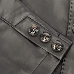Washed Coat Leather Casual Jacket - Image 4
