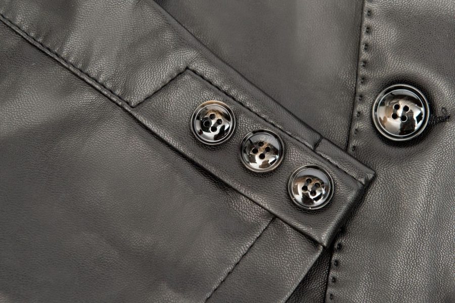 Washed Coat Leather Casual Jacket - Image 4