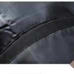 Long Single Breasted Lapel Trench Coat - Image 5
