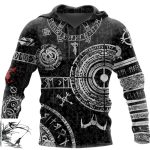 Viking Odin Tattoo D Printed Men hoodies - Image 7