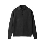 Men's Thickened Warm Base Sweater With Lapel - Image 3
